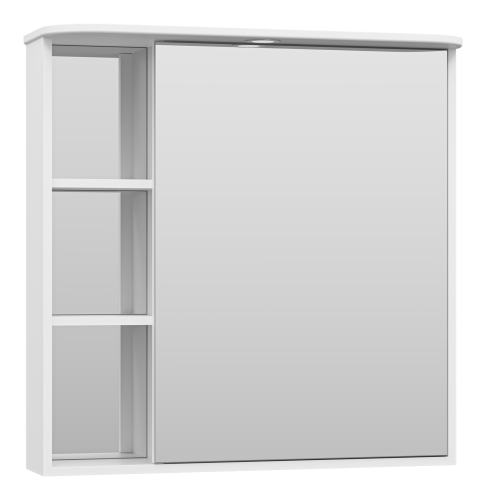 Зеркало-шкаф Misty Венера П-Внр04080-01СвП 80х80 подвесной цвет белый