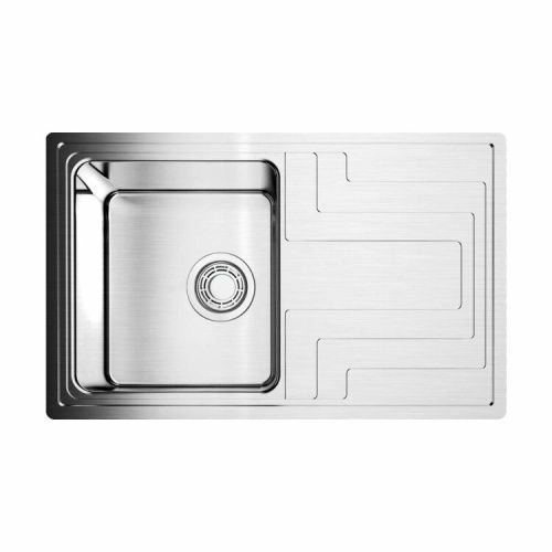 Кухонная мойка Omoikiri Mizu 4973730 80х50 цвет хром поверхность полированная