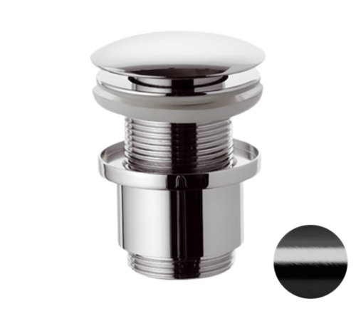 Донный клапан Remer 904CC2114CFP черный