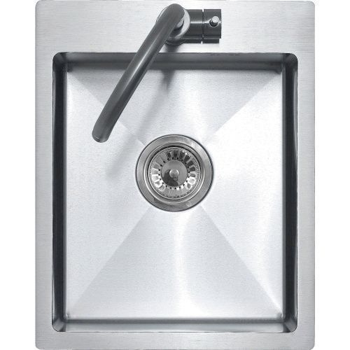 Кухонная мойка Melana ProfLine MLN-R4050H 40х50 цвет серый поверхность матовая