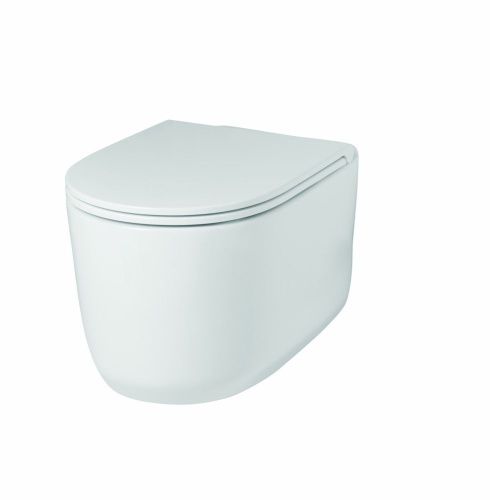 Чаша унитаза подвесная Hidra Gio GWR20/026 цвет черный без сиденья безободковый