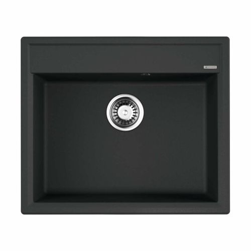 Кухонная мойка Omoikiri Daisen 4993622 60х50 цвет черный поверхность матовая