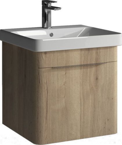 Тумба под раковину IBX Round R450501C/HALIFAX 50х40 подвесная цвет коричневый