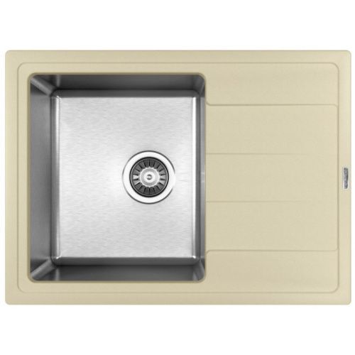 Кухонная мойка Florentina Комби 650 21.390.B0650.202 65х50 цвет бежевый поверхность матовая