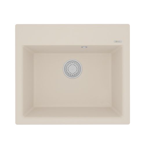 Кухонная мойка LeMark Hanka 570 9910018 55х50 цвет бежевый поверхность матовая