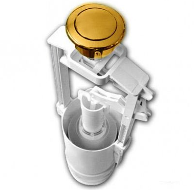 Клавиша смыва механическая Artceram Hermitage HEA014 73 цвет золото