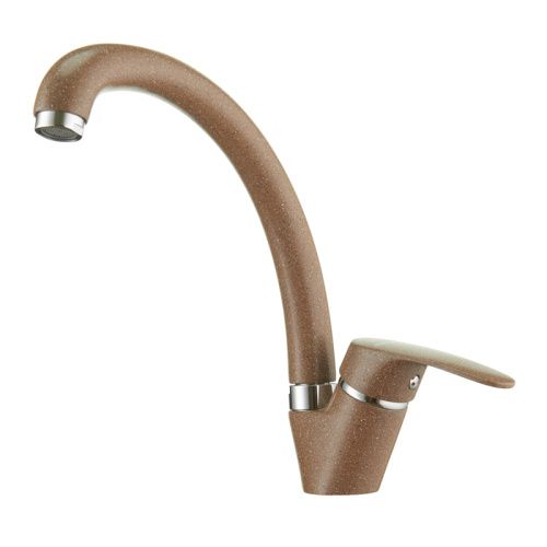 Смеситель для кухни Aquaton НИМО 1AX002FCXX270 на мойку коричневый