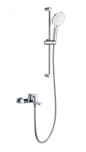 Душевой гарнитур Wonzon & Woghand  WW-C2036-CR настенный хром