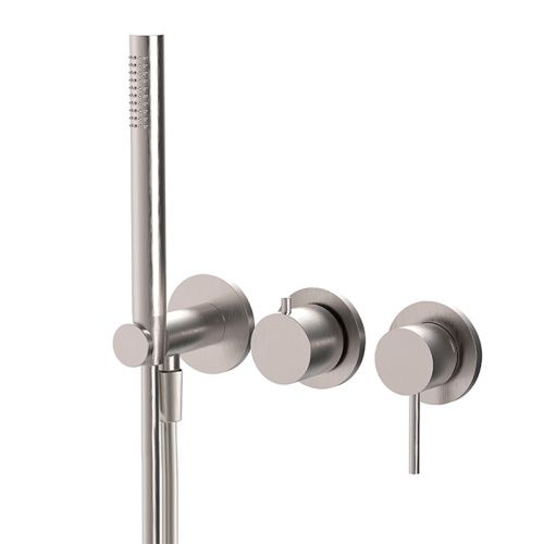 Смеситель для душа Fima Carlo Frattini Spillo Steel F3049WX8SINOX встраиваемый в стену хром