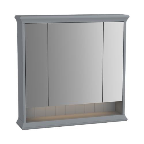 Зеркало-шкаф Vitra Valarte 62232 80х80 подвесной цвет серый