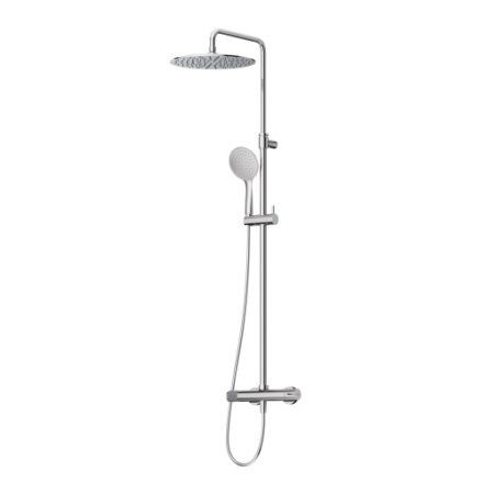 Душевая стойка Cezares LEAF LEAF-CDA-30-L-01 настенная цвет хром