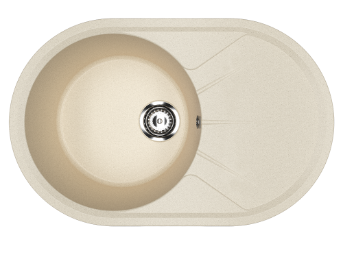 Кухонная мойка Ulgran Classic U-503-328 75х50 цвет бежевый