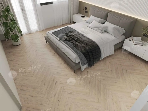 Кварцвиниловая плитка Alpine Floor Parquet LVT ECO-16-23 Дуб Алиот толщина 0.25 см 43 класс 590х118