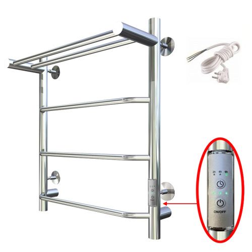 Полотенцесушитель электрический Тругор Пэк Пэксп6П60х5032 55х60 хром