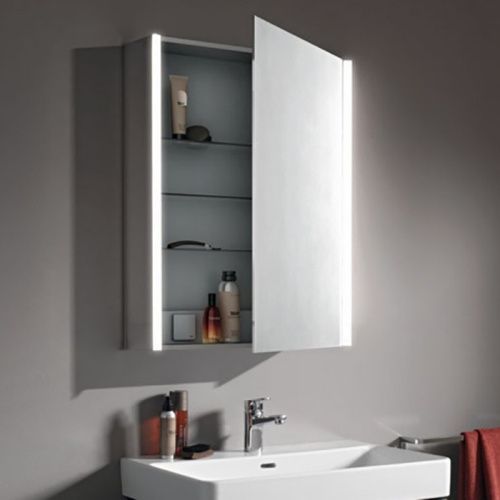 Зеркало-шкаф Laufen Frame 4.0830.2.900.144.1 50х80 подвесной цвет белый