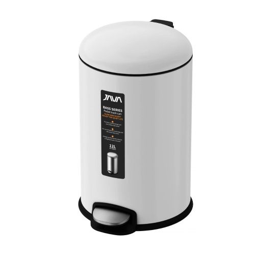 Ведро мусорное Java S-885-12W