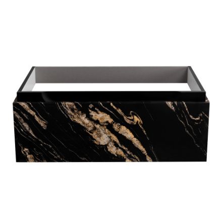 Тумба под раковину Cezares SLIDER SLIDER-800-1C-SO-NF-P 80х50 подвесная цвет черный