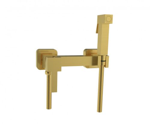 Гигиенический душ со смесителем CeramaLux DBS/007 золото