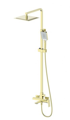 Душевая стойка Wonzon & Woghand Diamond WW-88739011-BG настенная цвет золото