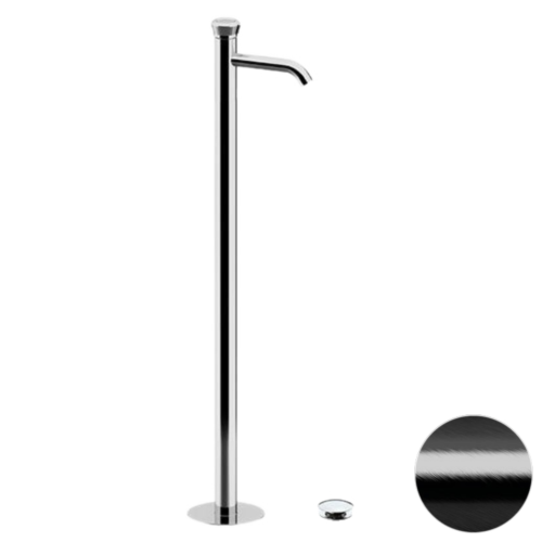 Смеситель для раковины Remer Element ET18CFP напольный черный