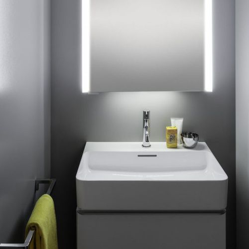 Раковина керамическая Laufen VAL 8.1028.4.000.104.1 60 см накладная цвет белый 1 отверстие под смеситель