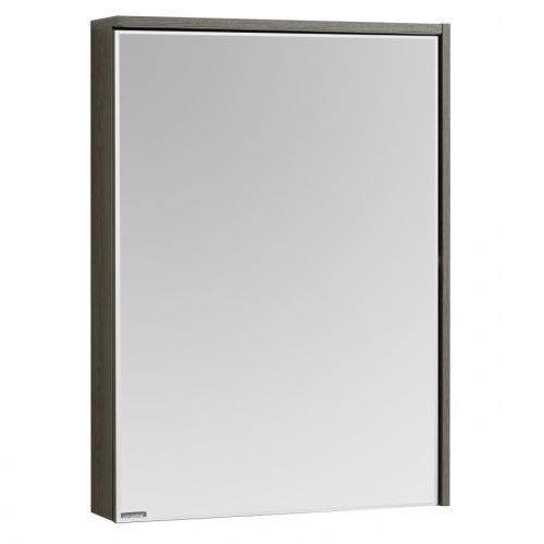 Зеркало-шкаф Aquaton Стоун 1A231502SXC80 60х80 подвесной цвет коричневый