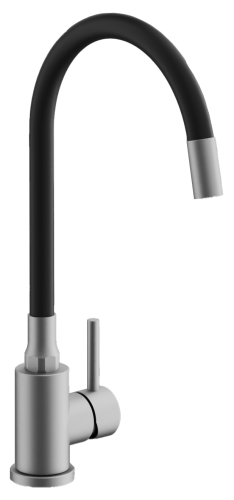 Смеситель для кухни BELZ B73809-1 на мойку сатин