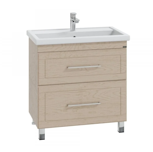 Тумба под раковину СанТа Венера 221016 80х40 напольная цвет бежевый