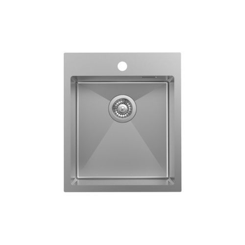Кухонная мойка Iddis Haze HAZ43S0i77 45х50 цвет серый поверхность матовая