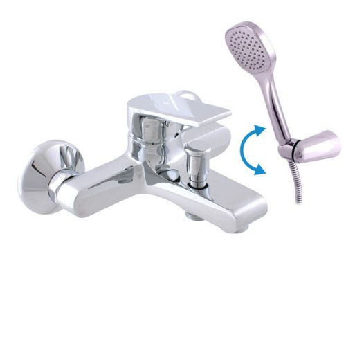 Смеситель для ванны и душа RavSlezak COLORADO CO154.5/2 настенный хром