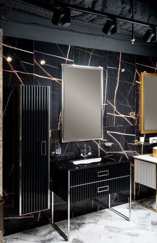 Зеркало с подсветкой Armadi Art Monaco 566-BCR 70х110