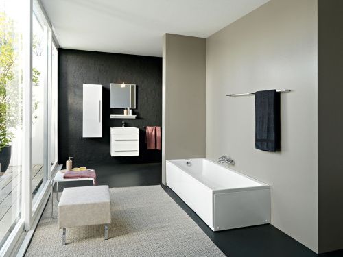 Ванна акриловая Kolpa-San FIGARO 596090 160х80 пристенная прямоугольная без каркаса