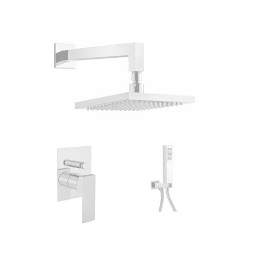 Душевая стойка Webert PE890103740 настенная цвет белый