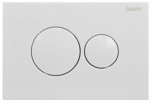 Клавиша смыва механическая Loranto 7310 цвет белый