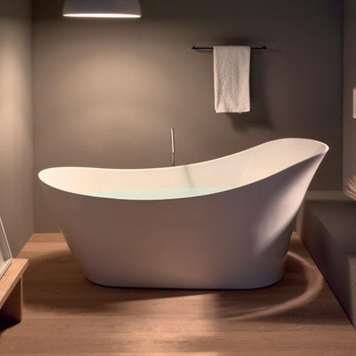 Ванна акриловая Kerasan WALDORF 743201 170х80 отдельностоящая овальная