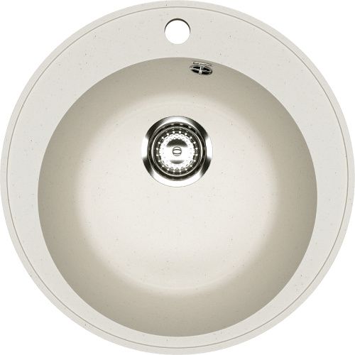 Кухонная мойка Ulgran Practik PR-M 475-001 50х50 цвет белый