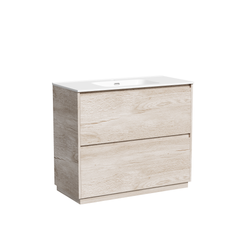 Тумба под раковину Sancos Libra Floor LB100FEG 100х50 напольная цвет коричневый