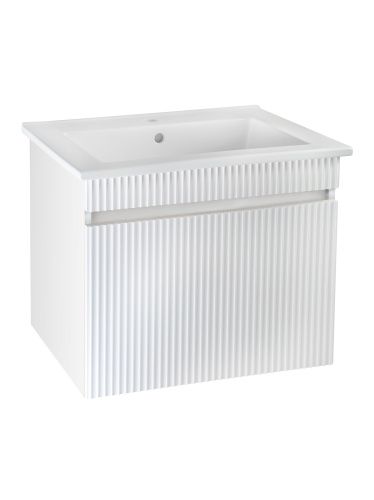 Тумба под раковину Runo Модена 00-00001453 70х50 напольная цвет белый