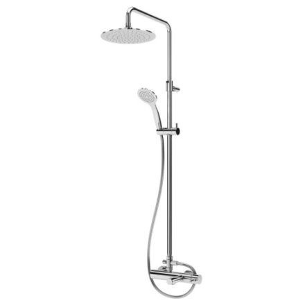 Душевая стойка Cezares CZR CZR-B-CVD-01 настенная цвет хром