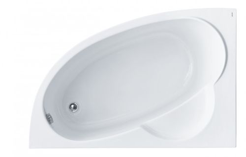 Ванна акриловая Santek Шри-ланка 1WH302394 150х100 пристенная асимметричная без каркаса