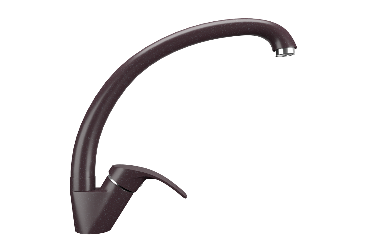 Смеситель для кухни Ulgran Classic U-007-345 на мойку коричневый