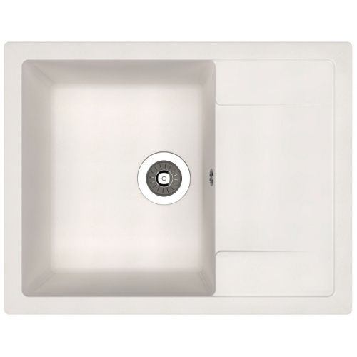 Кухонная мойка Dr.Gans Техно 650 25.030.C0650.401 65х50 цвет белый поверхность матовая