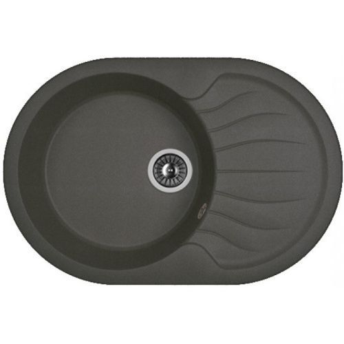 Кухонная мойка Dr.Gans Берта 760 25.040.C0760.411 75х50 цвет серый поверхность матовая