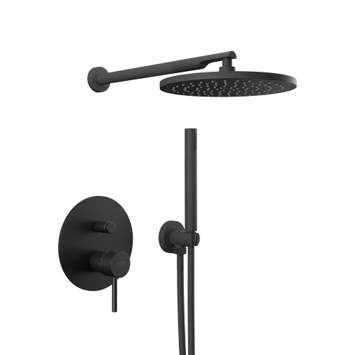 Душевая система Remer X Style X09S02ONO встраиваемая в стену цвет черный