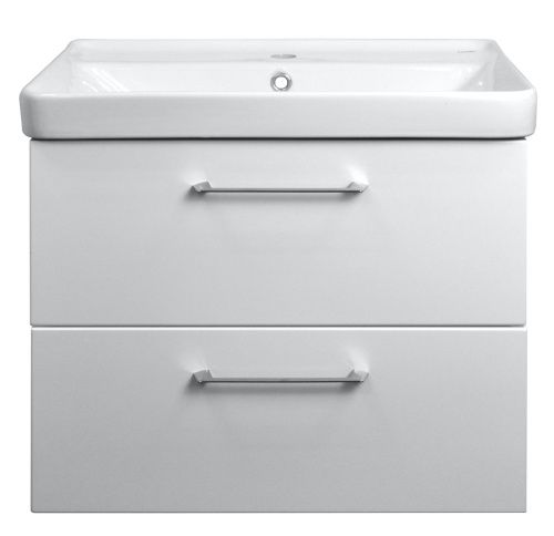 Тумба с раковиной Azario Ника CS00080144 70х50 подвесная цвет белый