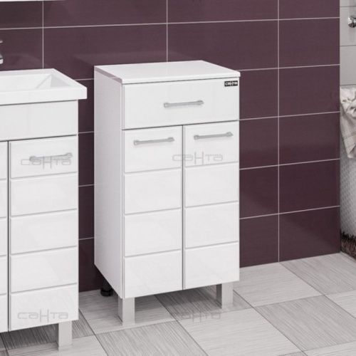 Тумба под раковину СанТа Омега 307002 50х30 напольная цвет белый