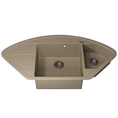 Кухонная мойка Uperwood Quartz Premium UPD-06 3910202121 100х50 цвет бежевый поверхность матовая