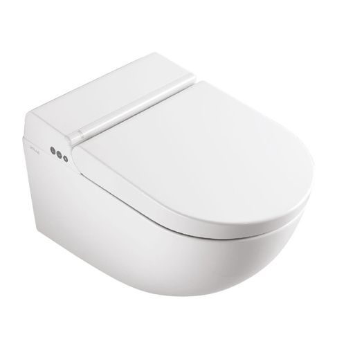 Унитаз-биде подвесной Catalano Cataclean 01-1111590001 белый с сиденьем микролифт безободковый смыв торнадо