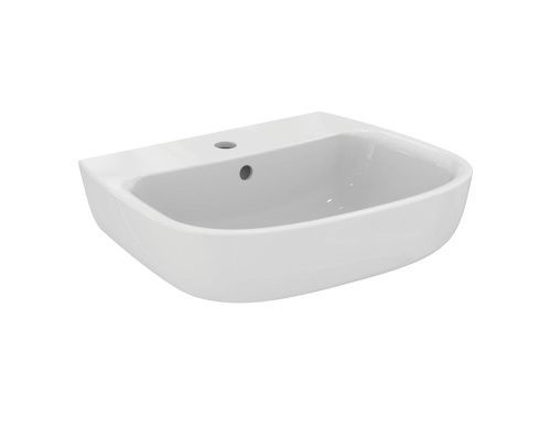 Раковина из сантехнического фаянса Ideal Standard ESEDRA T279901 60х50 накладная цвет белый 1 отверстие под смеситель