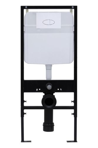 Инсталляция для унитаза с механической клавишей смыва Logan Oval 00299422 цвет белый